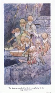 Les nains assis à ses pieds jouaient des airs très simples - Charles Robinson